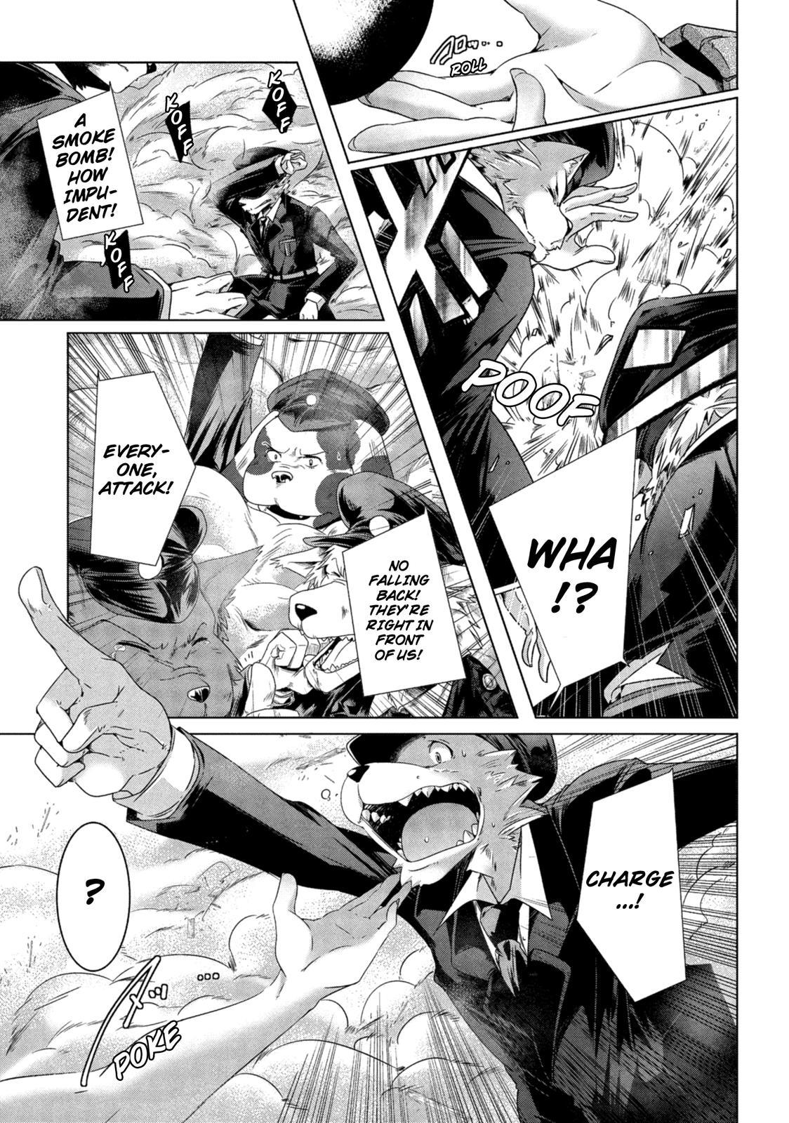 Kemonogumi Chapter 4 page 9 - Chapter 4: Black and Silver