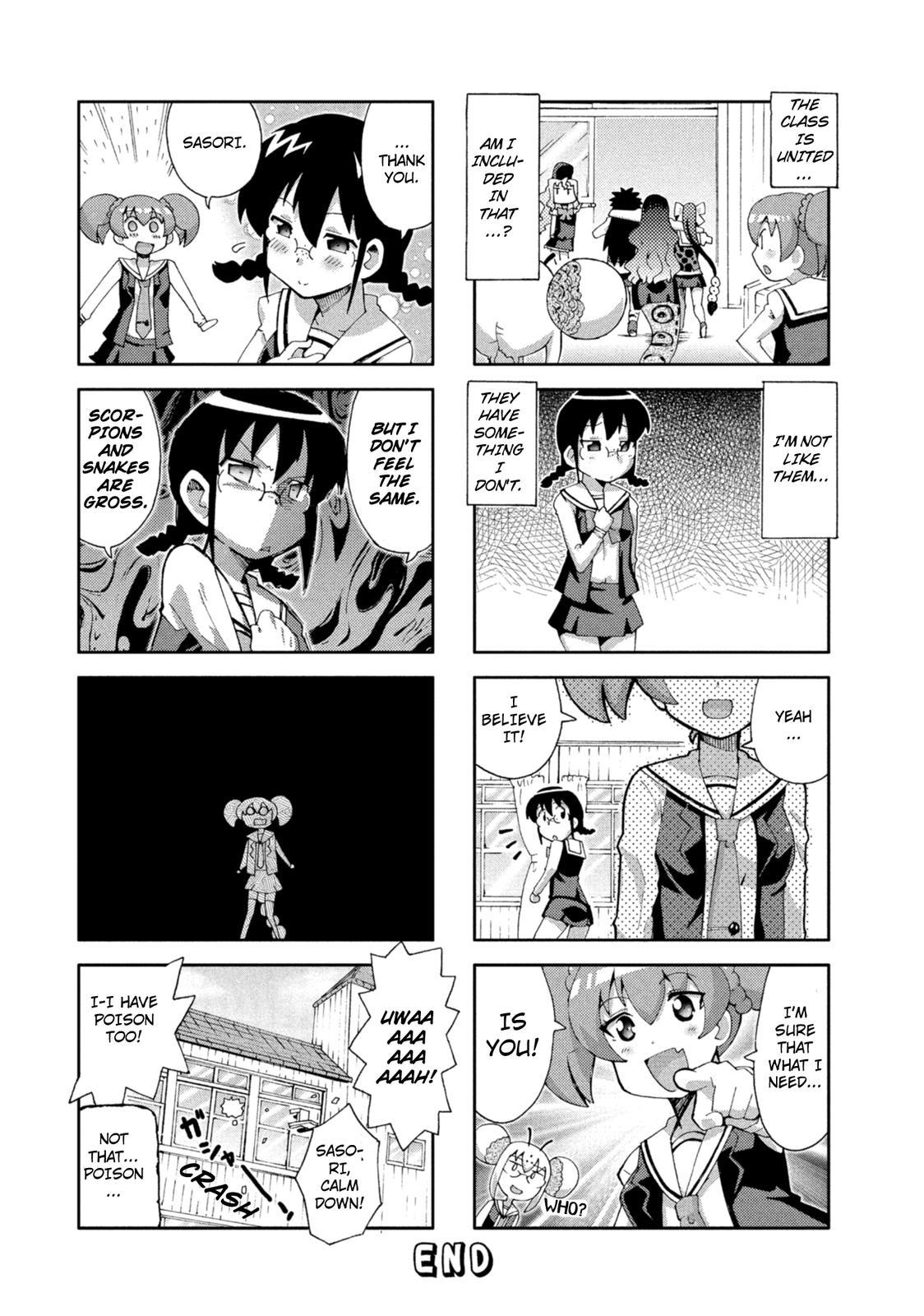 Kemonogumi Chapter 5 page 13 - Chapter 5: Survive the Poison Academy!