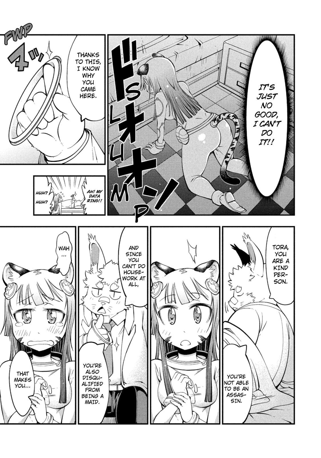 Kemonogumi Chapter 6 page 15 - Chapter 6: Tora the Maid Is Only Good as an Assassin