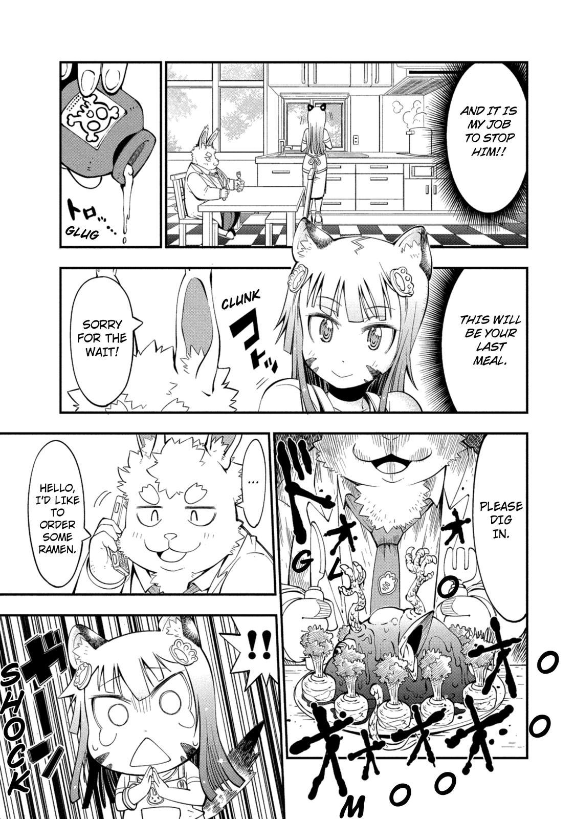 Kemonogumi Chapter 6 page 5 - Chapter 6: Tora the Maid Is Only Good as an Assassin