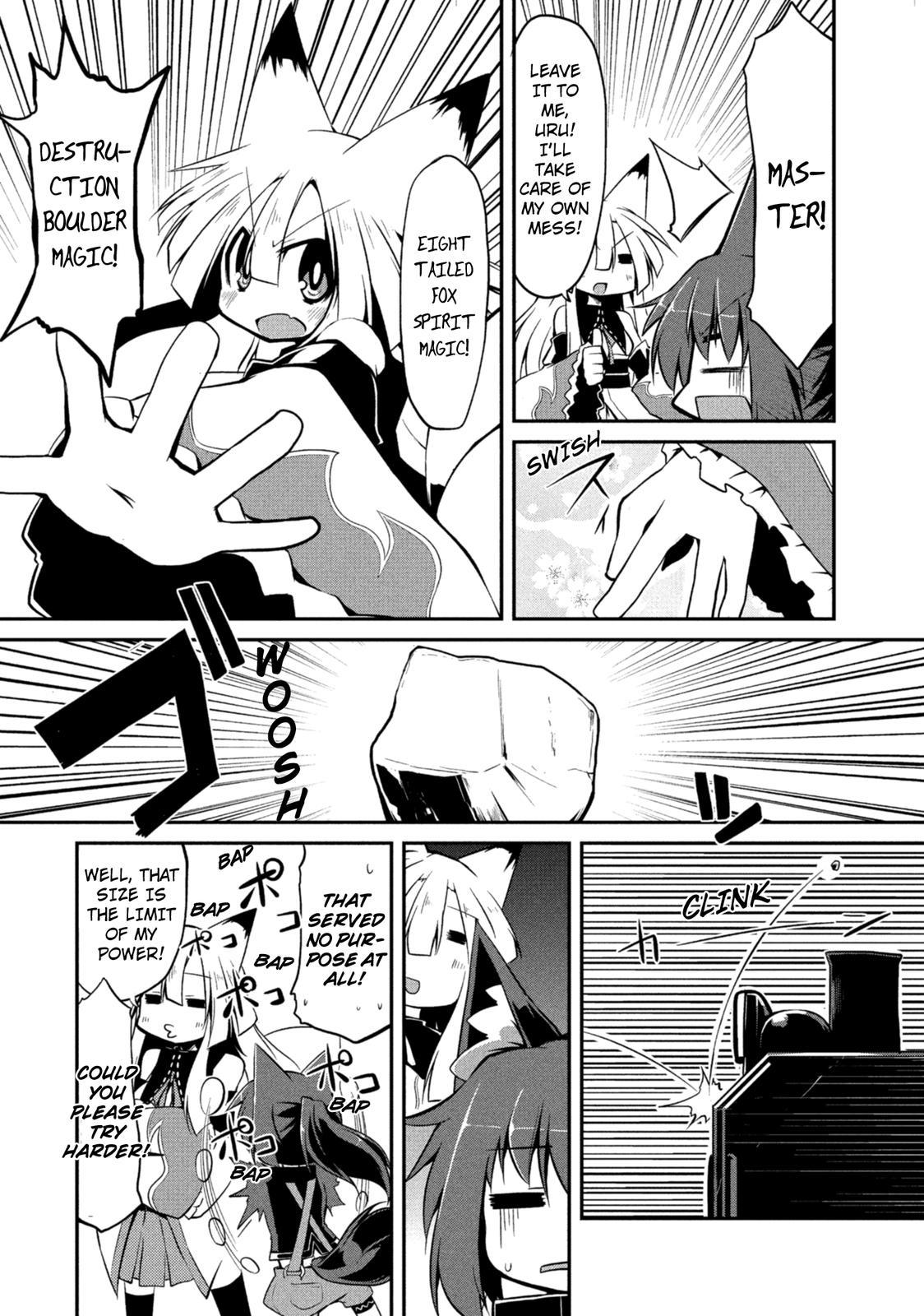 Kemonogumi Chapter 7 page 14 - Chapter 7: The Happy Family of Shirogane Village