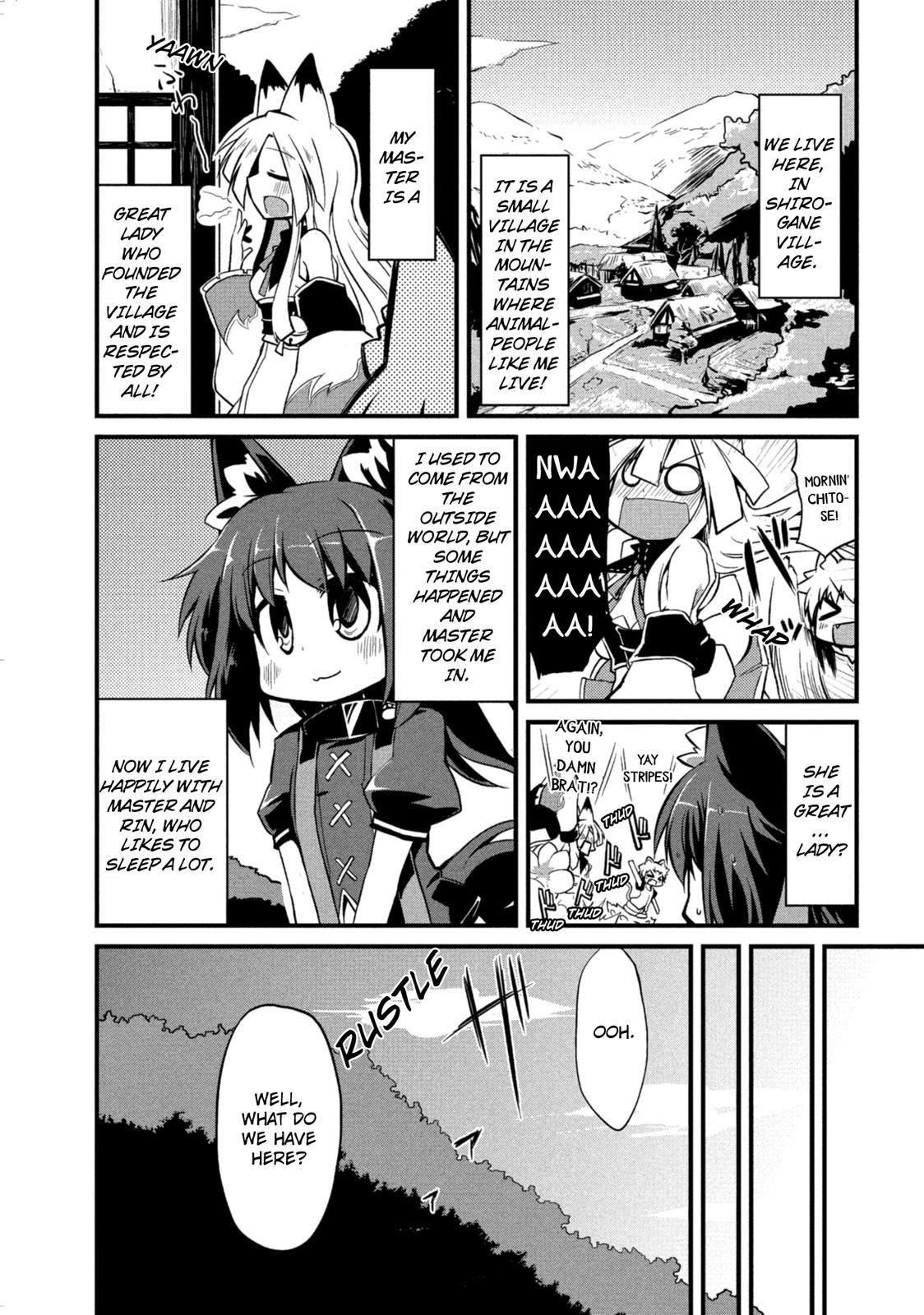 Kemonogumi Chapter 7 page 5 - Chapter 7: The Happy Family of Shirogane Village