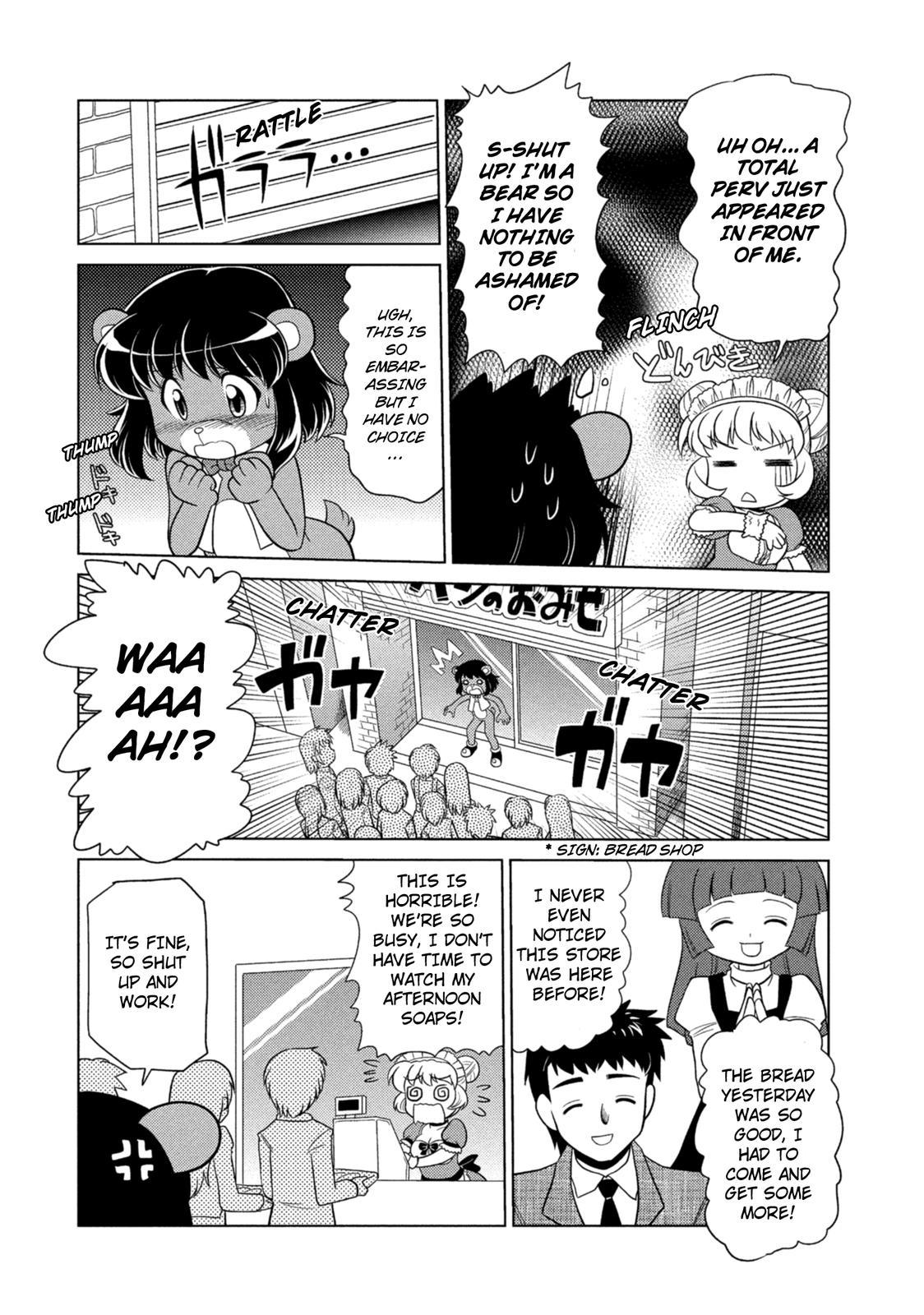 Kemonogumi Chapter 9 page 12 - Chapter 9: Magical Catherine the Service Bear!