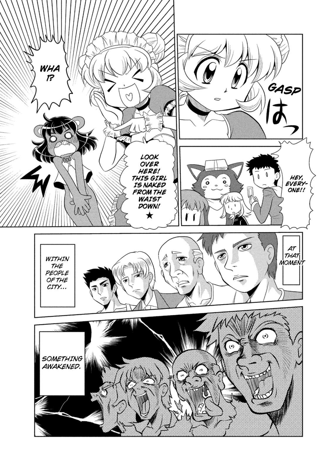 Kemonogumi Chapter 9 page 21 - Chapter 9: Magical Catherine the Service Bear!