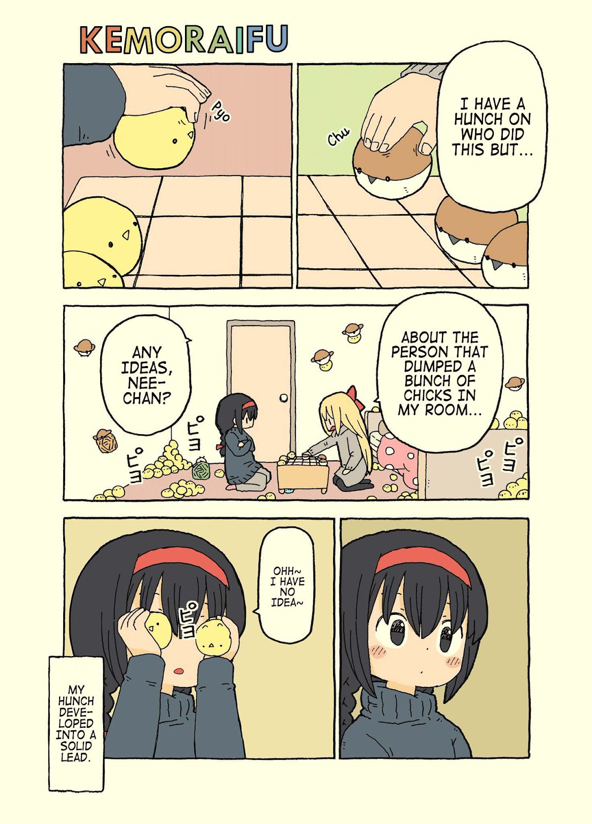Kemoraifu Chapter 14 page 12 - Chapter 14: 131-140 (Twitter)