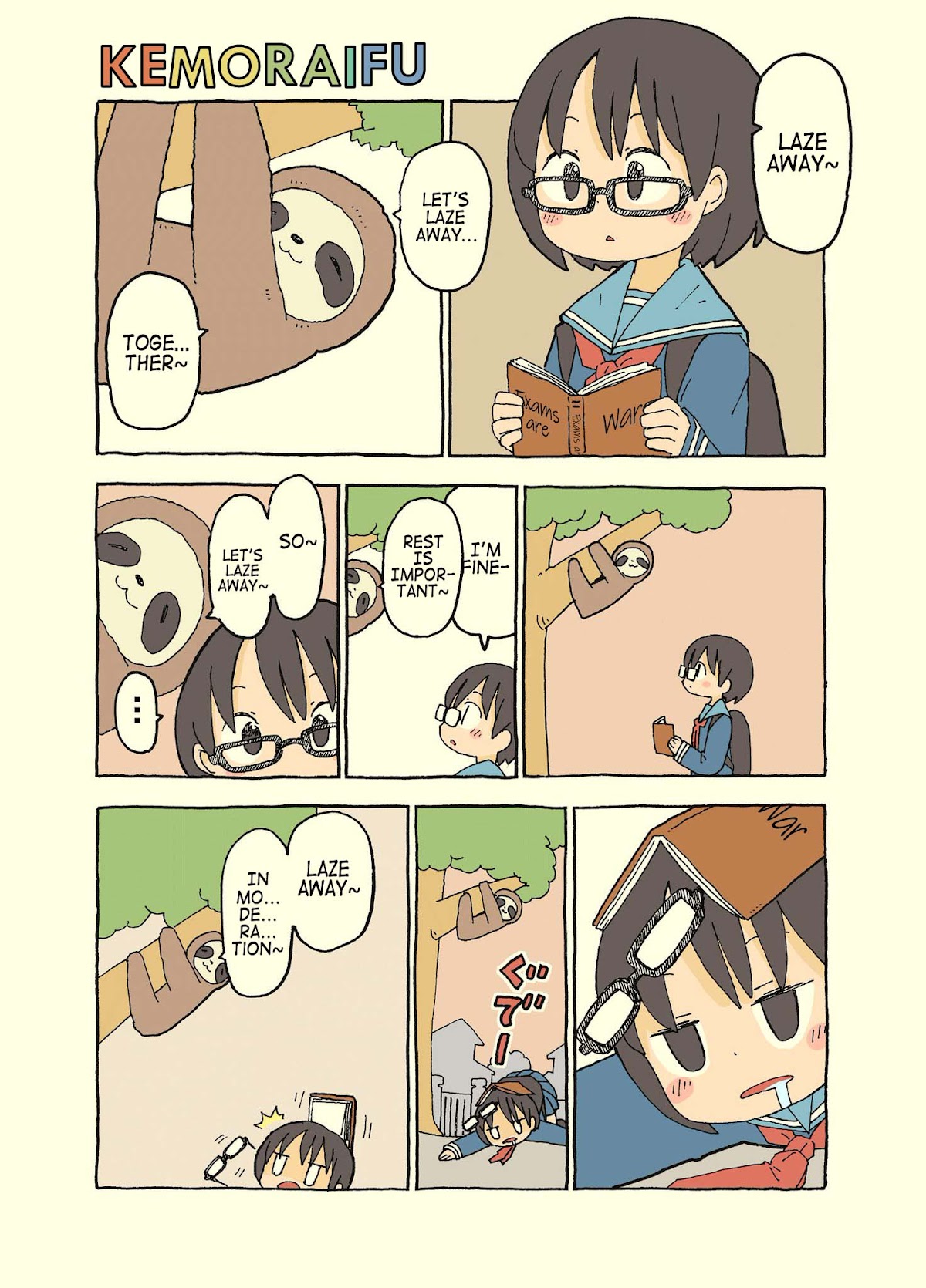 Kemoraifu Chapter 14 page 7 - Chapter 14: 131-140 (Twitter)
