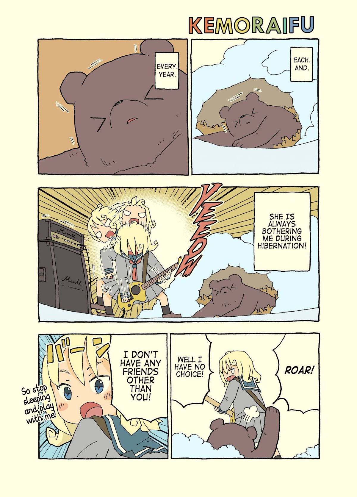 Kemoraifu Chapter 14 page 8 - Chapter 14: 131-140 (Twitter)