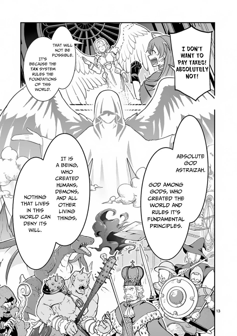 Ken to Mahou no Zeikin Taisaku Chapter 1 page 12 - Chapter 1