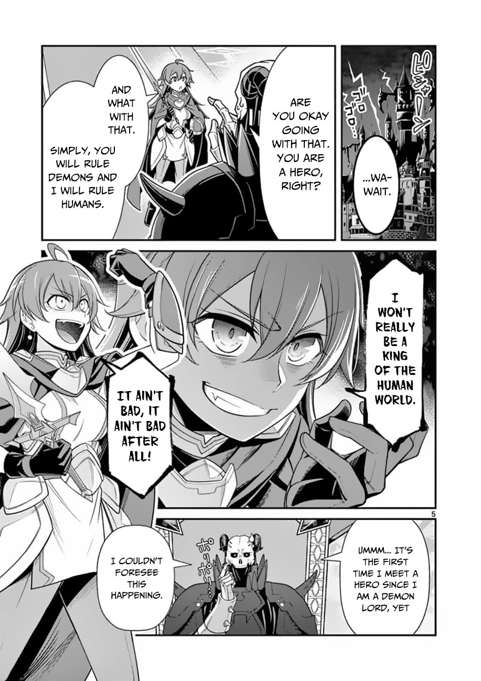 Ken to Mahou no Zeikin Taisaku Chapter 1 page 5 - Chapter 1