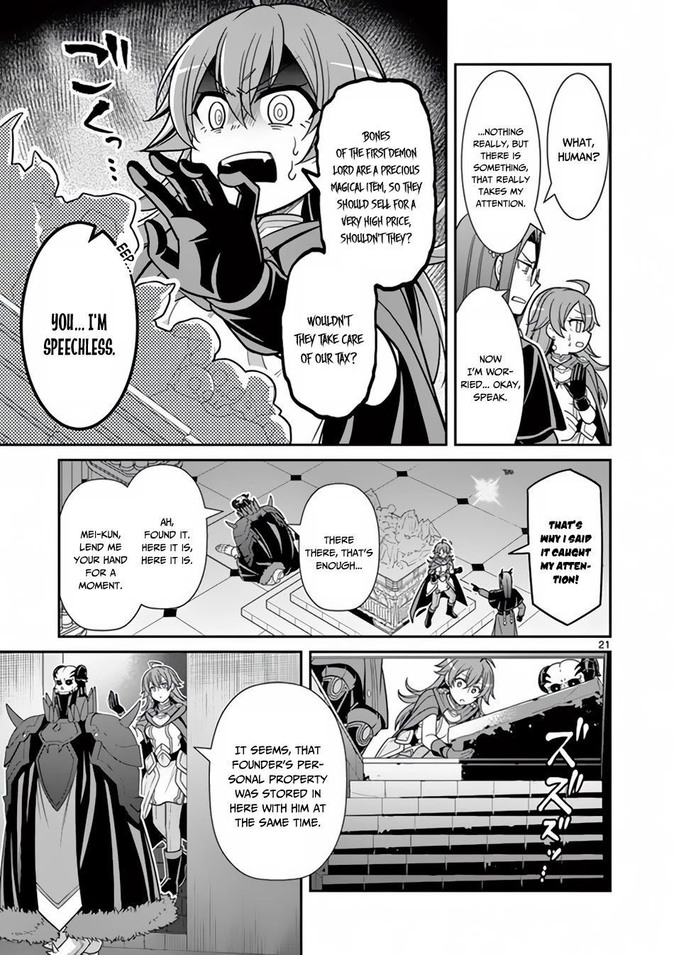 Ken to Mahou no Zeikin Taisaku Chapter 3 page 22 - Chapter 3: Search! Countermeasures!!