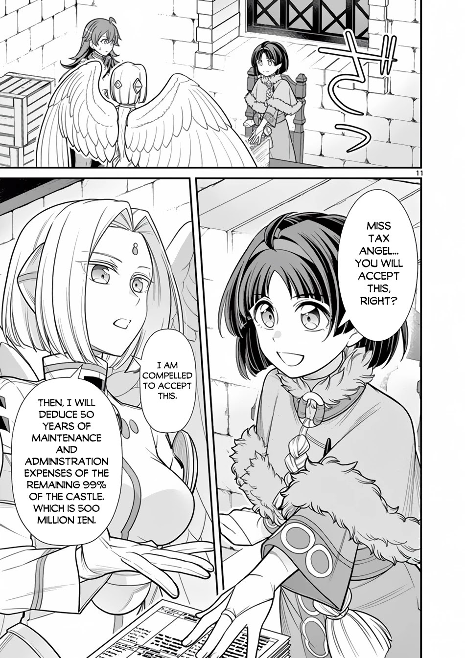 Ken to Mahou no Zeikin Taisaku Chapter 5 page 12 - Chapter 5: "Final Report" Challenge
