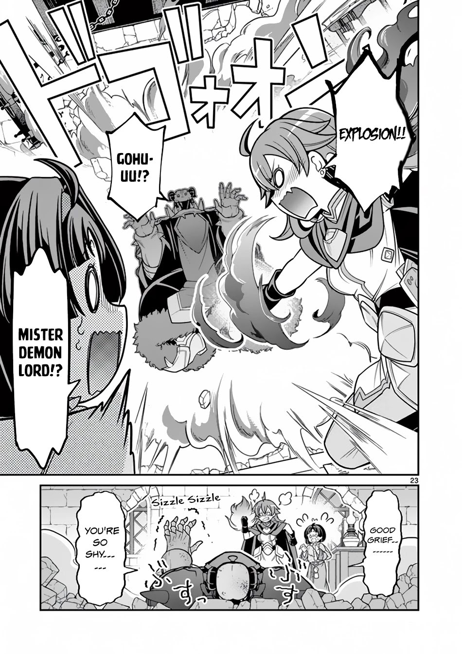 Ken to Mahou no Zeikin Taisaku Chapter 5 page 24 - Chapter 5: "Final Report" Challenge