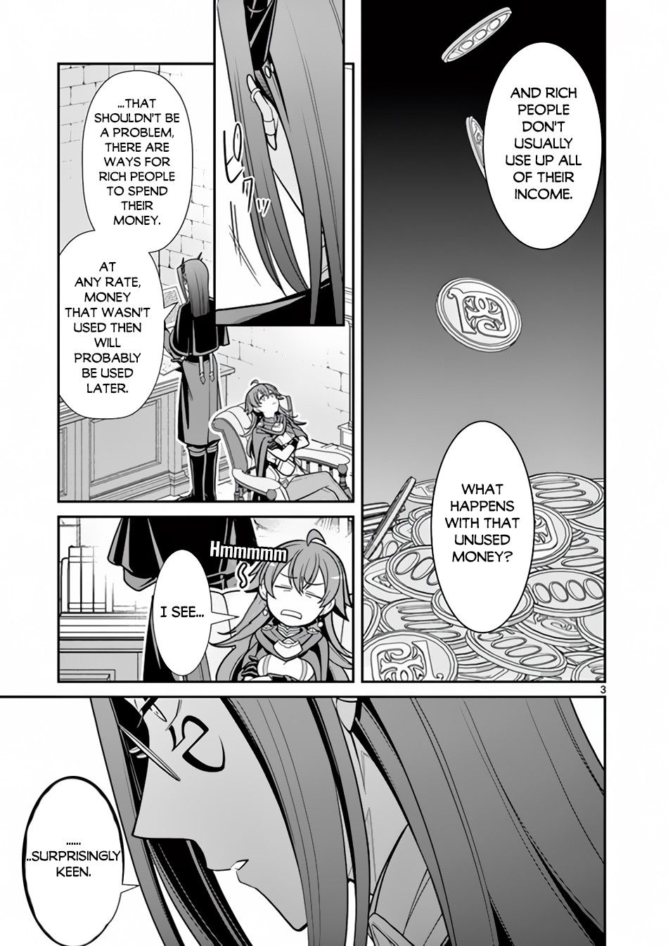 Ken to Mahou no Zeikin Taisaku Chapter 5 page 4 - Chapter 5: "Final Report" Challenge