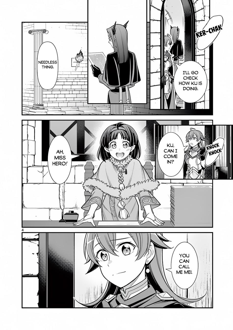 Ken to Mahou no Zeikin Taisaku Chapter 5 page 5 - Chapter 5: "Final Report" Challenge