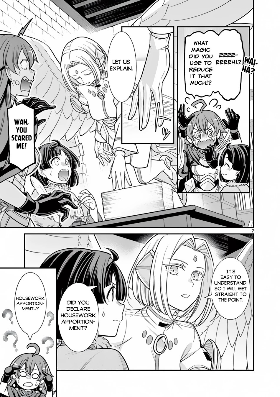 Ken to Mahou no Zeikin Taisaku Chapter 5 page 8 - Chapter 5: "Final Report" Challenge
