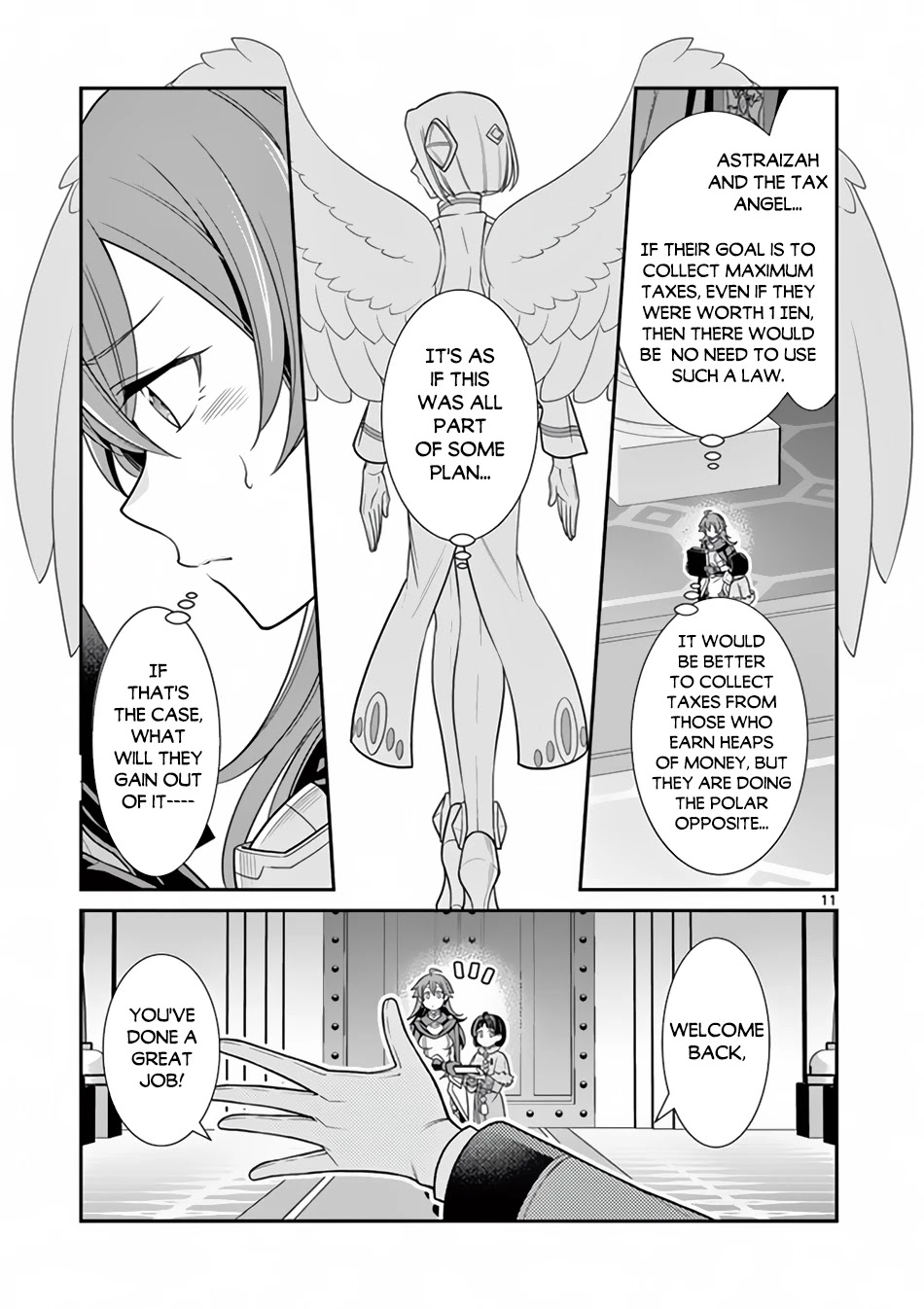 Ken to Mahou no Zeikin Taisaku Chapter 6 page 12 - Chapter 6: Tax Accountant vs Tax Angel