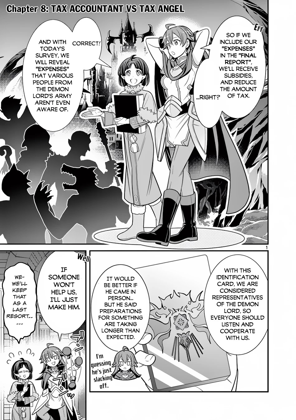 Ken to Mahou no Zeikin Taisaku Chapter 6 page 2 - Chapter 6: Tax Accountant vs Tax Angel