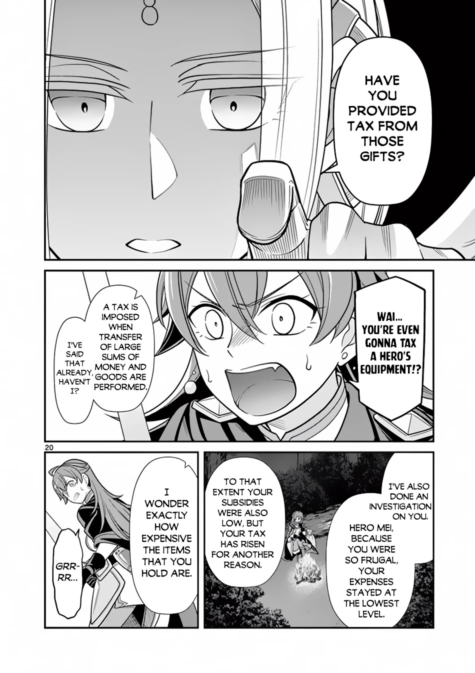 Ken to Mahou no Zeikin Taisaku Chapter 6 page 21 - Chapter 6: Tax Accountant vs Tax Angel