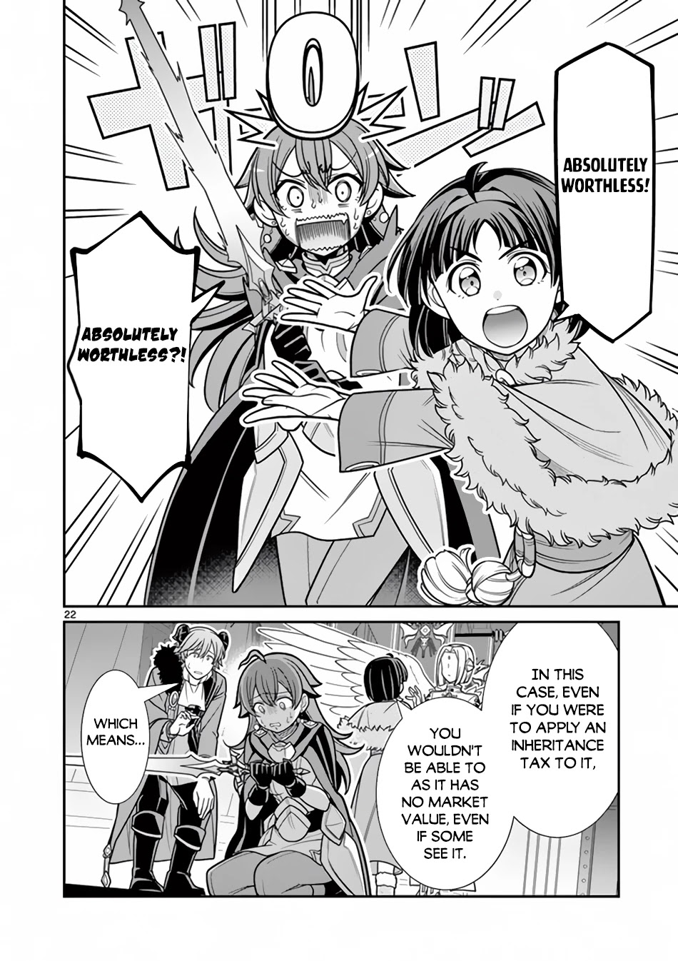 Ken to Mahou no Zeikin Taisaku Chapter 6 page 23 - Chapter 6: Tax Accountant vs Tax Angel