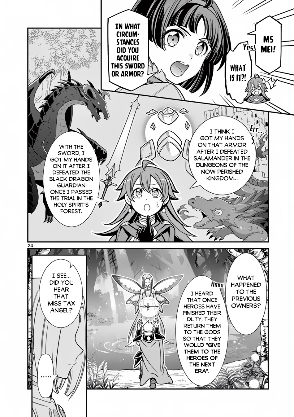 Ken to Mahou no Zeikin Taisaku Chapter 6 page 25 - Chapter 6: Tax Accountant vs Tax Angel