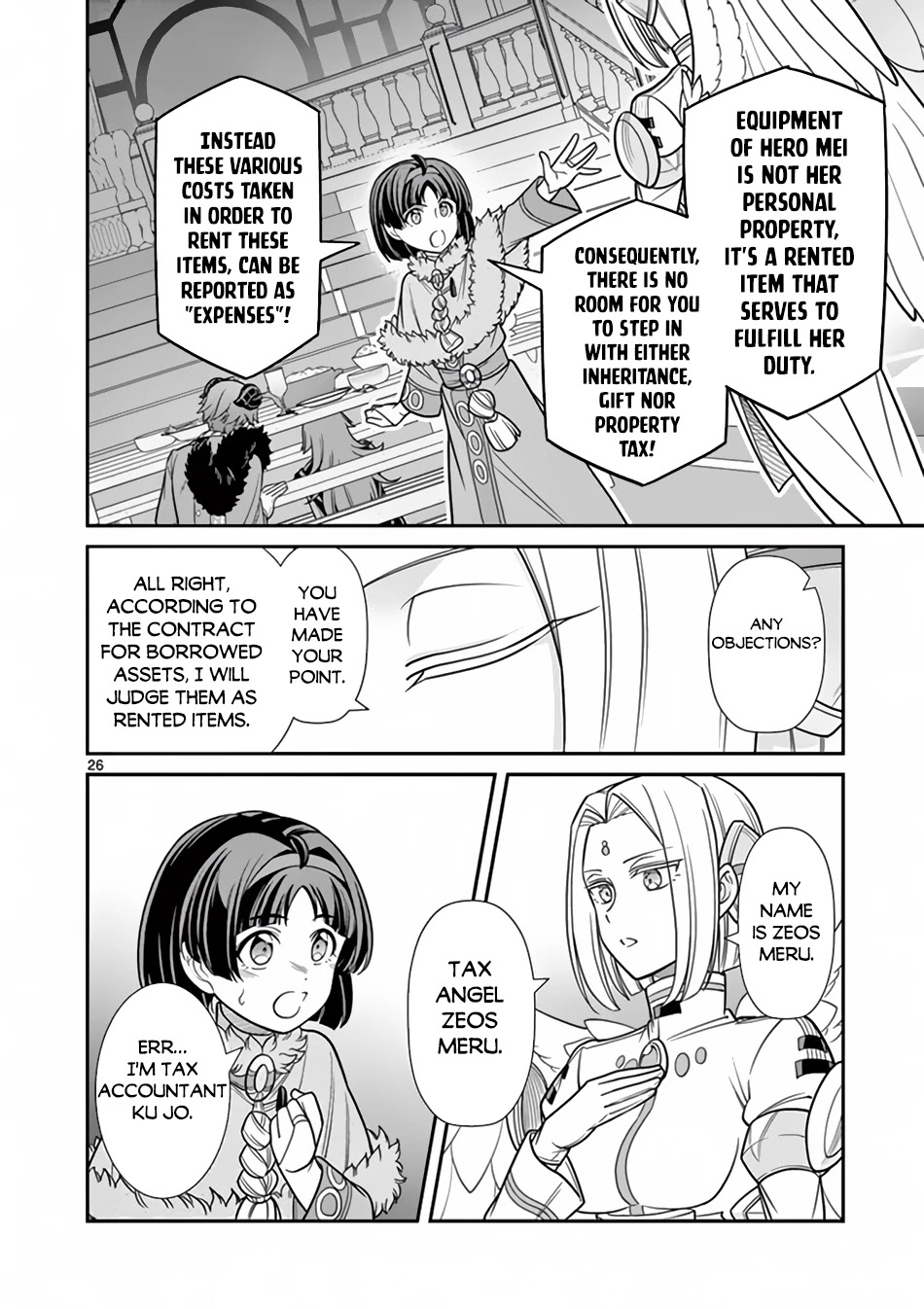 Ken to Mahou no Zeikin Taisaku Chapter 6 page 27 - Chapter 6: Tax Accountant vs Tax Angel