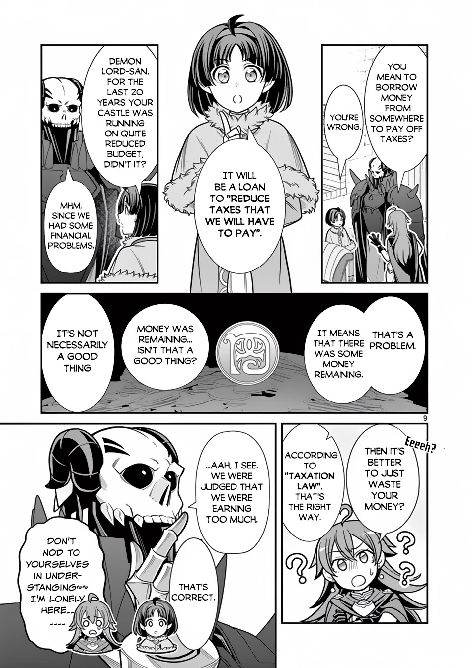Ken to Mahou no Zeikin Taisaku Chapter 7 page 10 - Chapter 7: National Bond Sale