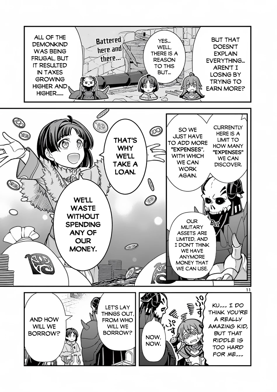Ken to Mahou no Zeikin Taisaku Chapter 7 page 12 - Chapter 7: National Bond Sale
