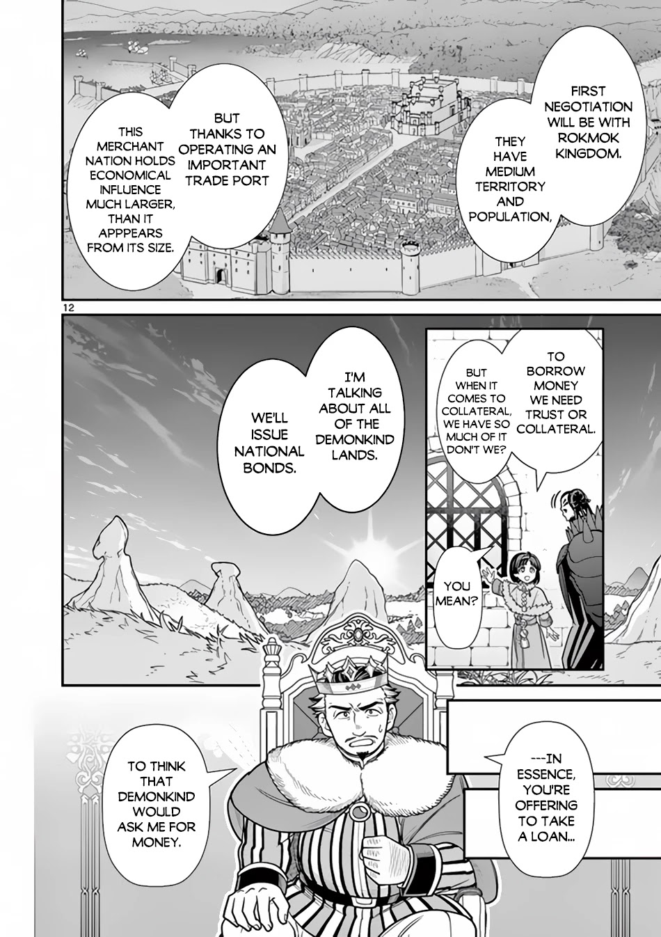 Ken to Mahou no Zeikin Taisaku Chapter 7 page 13 - Chapter 7: National Bond Sale