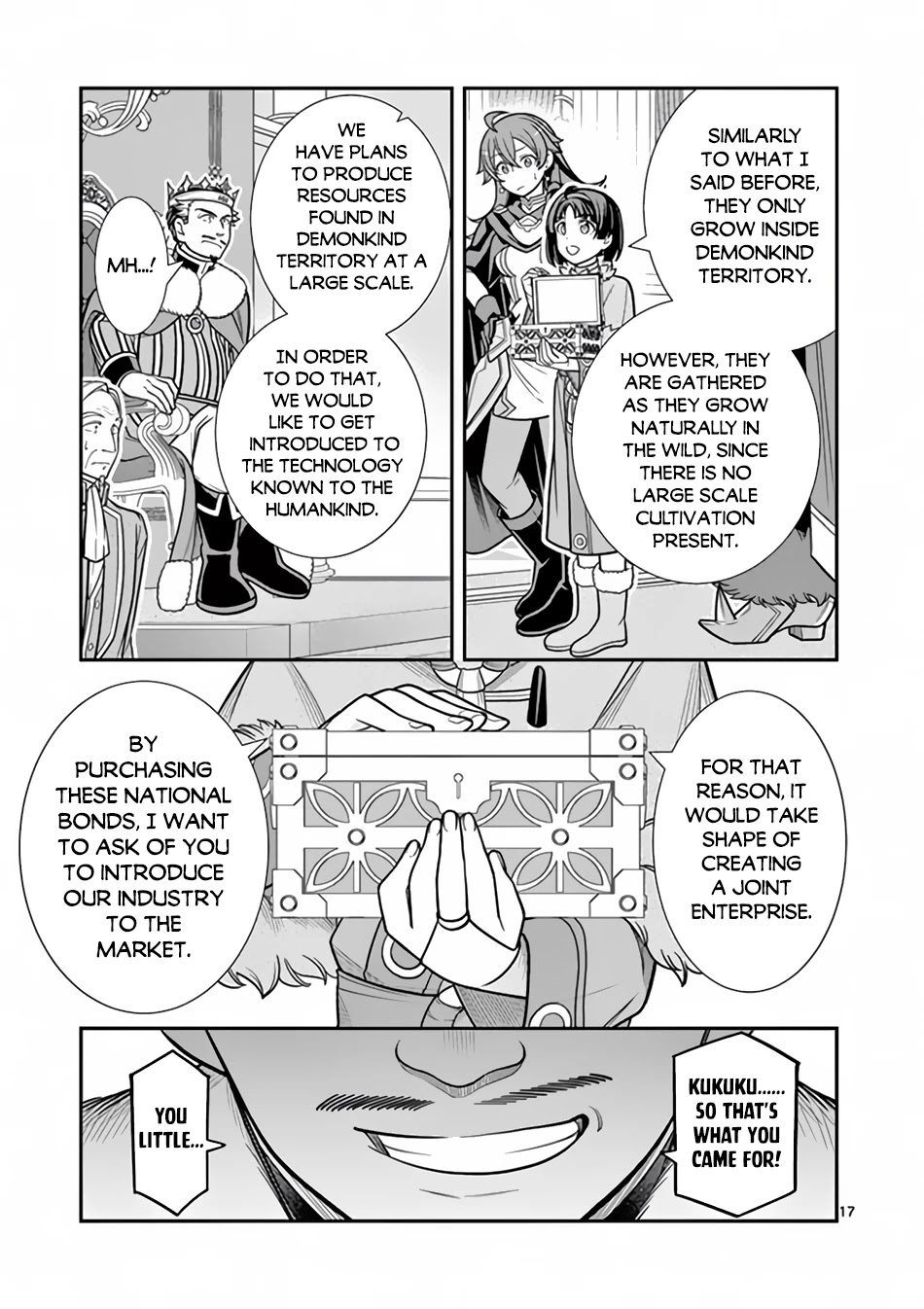Ken to Mahou no Zeikin Taisaku Chapter 7 page 18 - Chapter 7: National Bond Sale
