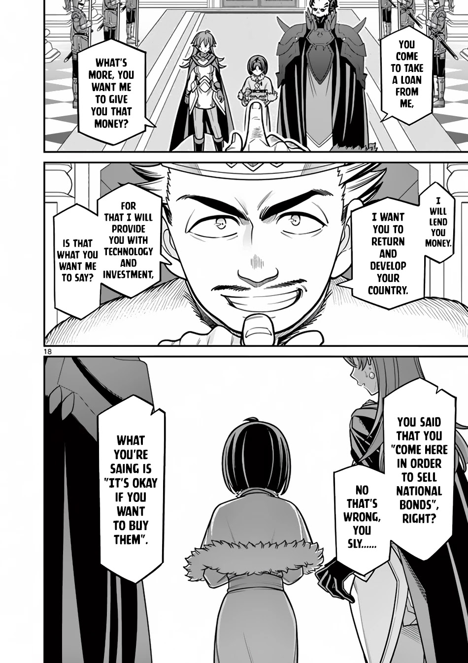 Ken to Mahou no Zeikin Taisaku Chapter 7 page 19 - Chapter 7: National Bond Sale