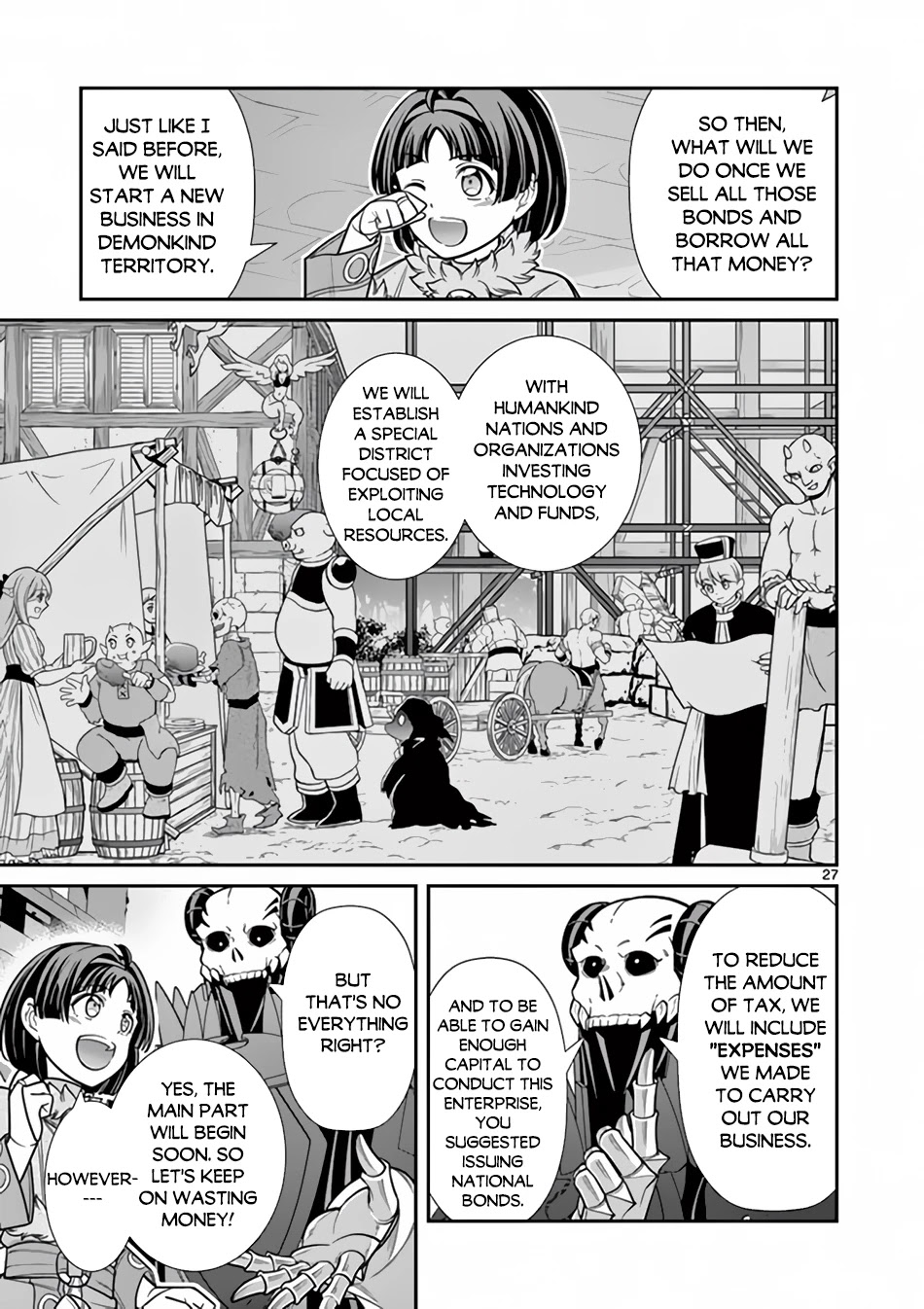 Ken to Mahou no Zeikin Taisaku Chapter 7 page 28 - Chapter 7: National Bond Sale