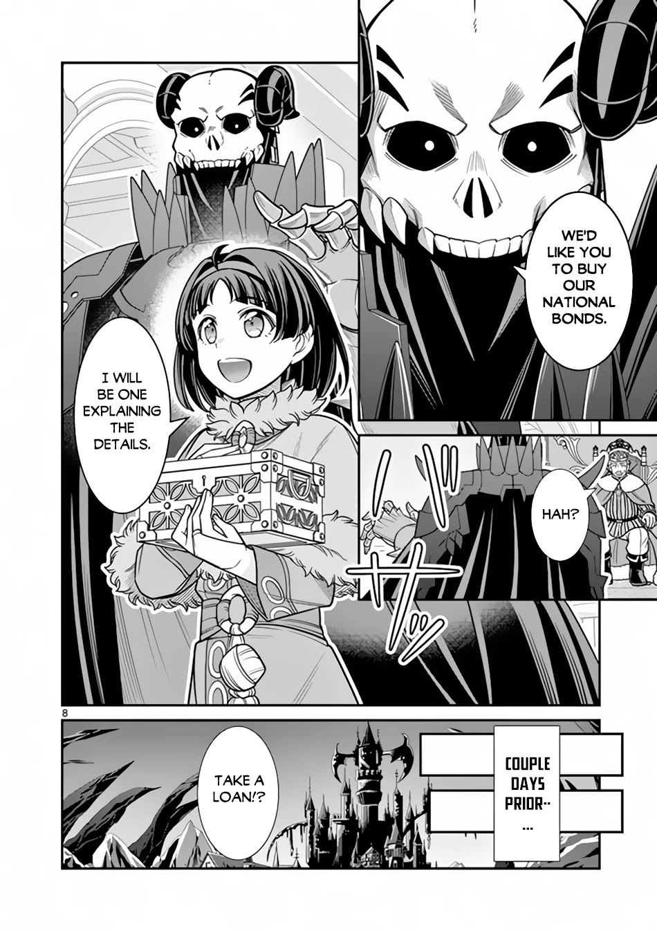 Ken to Mahou no Zeikin Taisaku Chapter 7 page 9 - Chapter 7: National Bond Sale