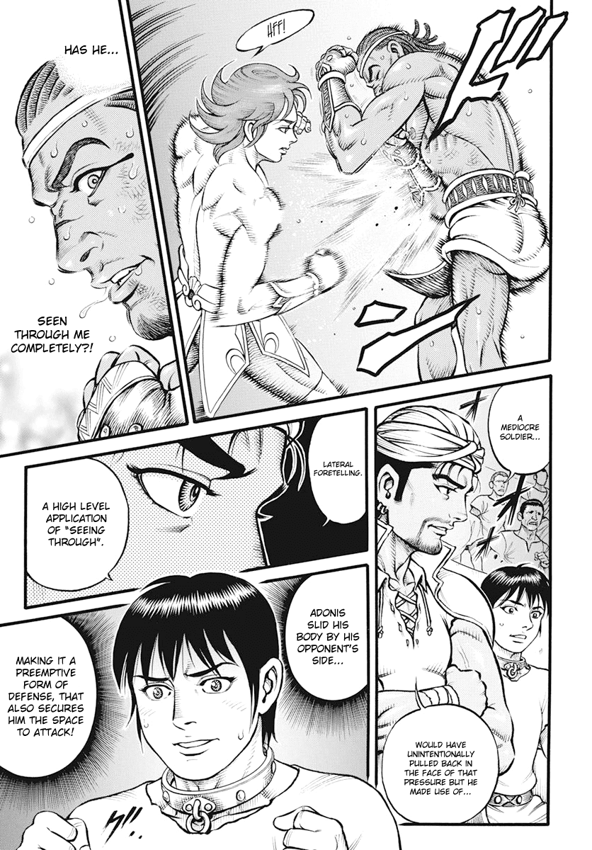 Kendo Shitouden Cestvs Chapter 102 page 11 - Chapter 102: Adonis the Striking Fighter