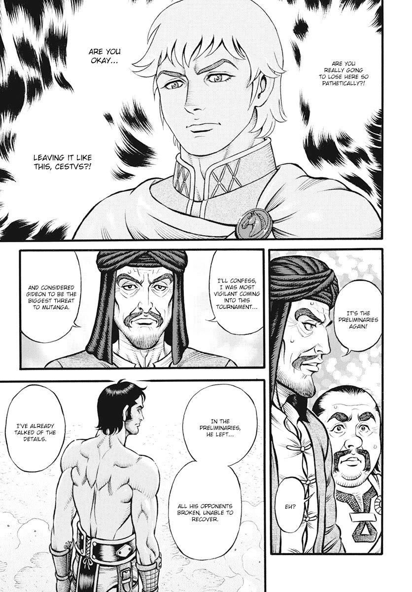 Kendo Shitouden Cestvs Chapter 108 page 13 - Chapter 108: The Shockwave of Jericho