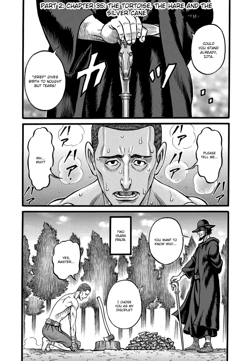 Kendo Shitouden Cestvs Chapter 35 page 1 - Chapter 35: The Tortoise, the Hare and the Silver Cane