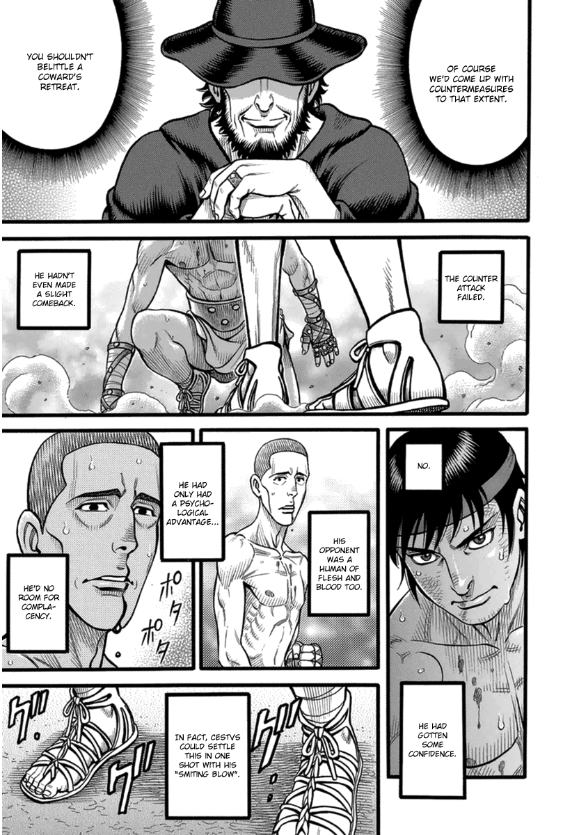 Kendo Shitouden Cestvs Chapter 35 page 15 - Chapter 35: The Tortoise, the Hare and the Silver Cane