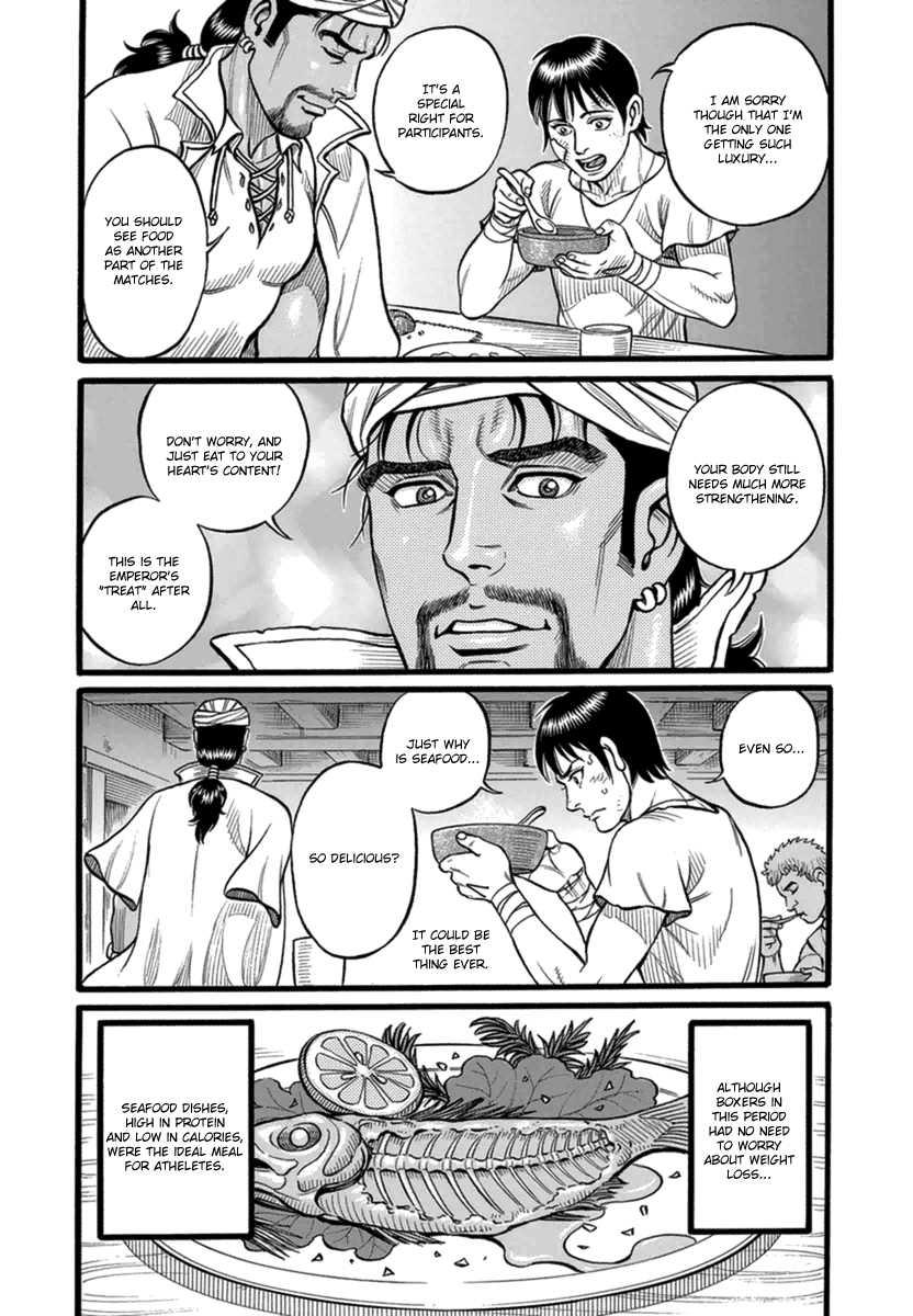 Kendo Shitouden Cestvs Chapter 38 page 12 - Chapter 38: A Palace of Food