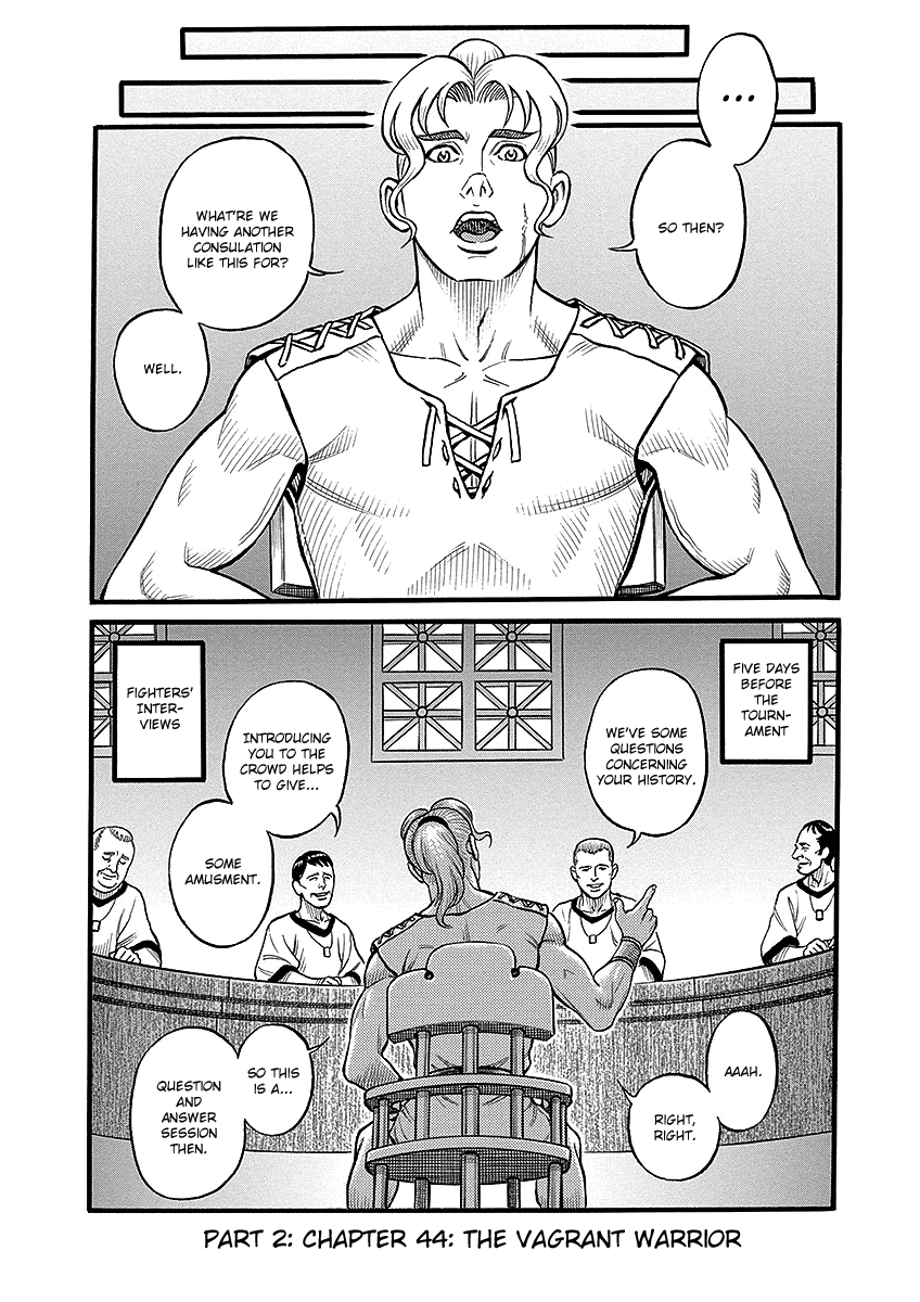 Kendo Shitouden Cestvs Chapter 44 page 1 - Chapter 44: The Vagrant Warrior