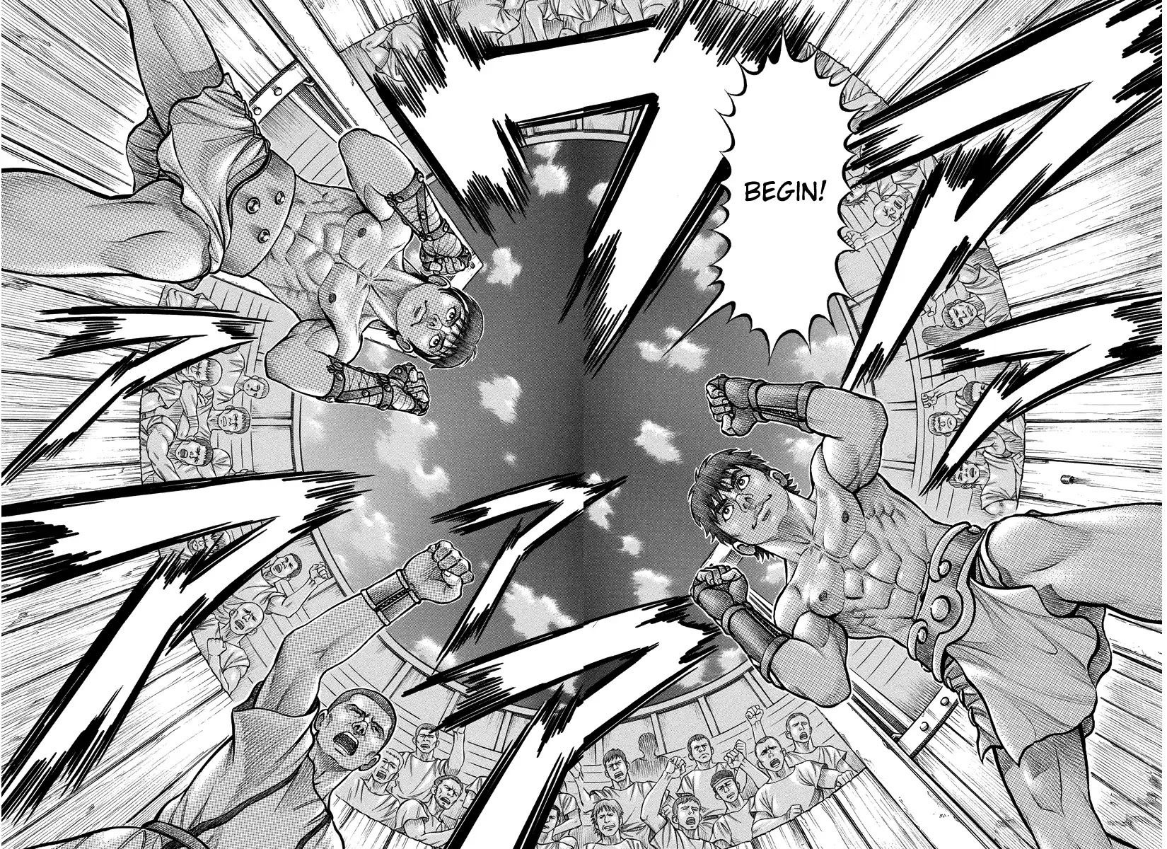 Kendo Shitouden Cestvs Chapter 6 page 12 - Chapter 6: The Gate Closes, Battle Begins