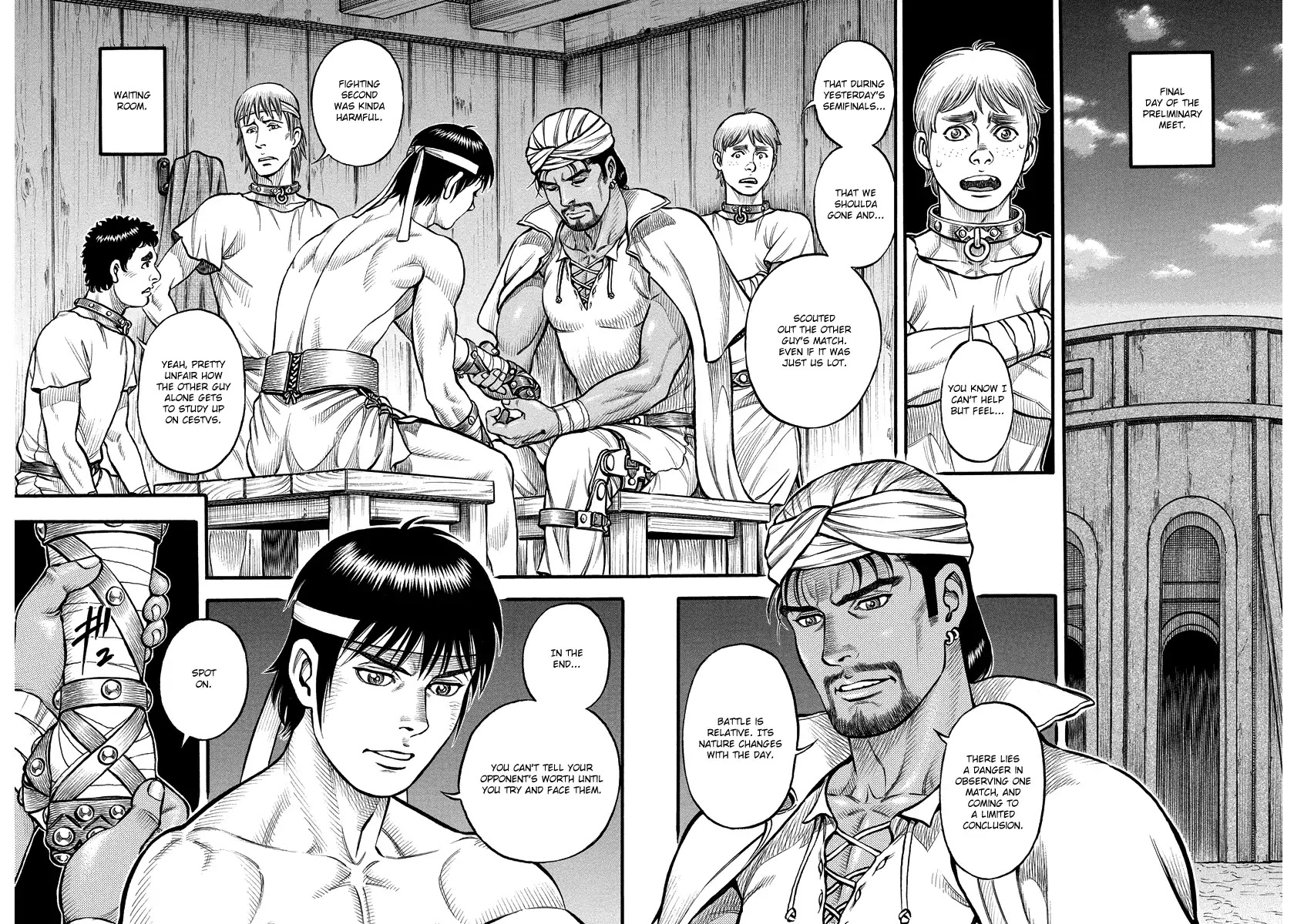 Kendo Shitouden Cestvs Chapter 6 page 2 - Chapter 6: The Gate Closes, Battle Begins