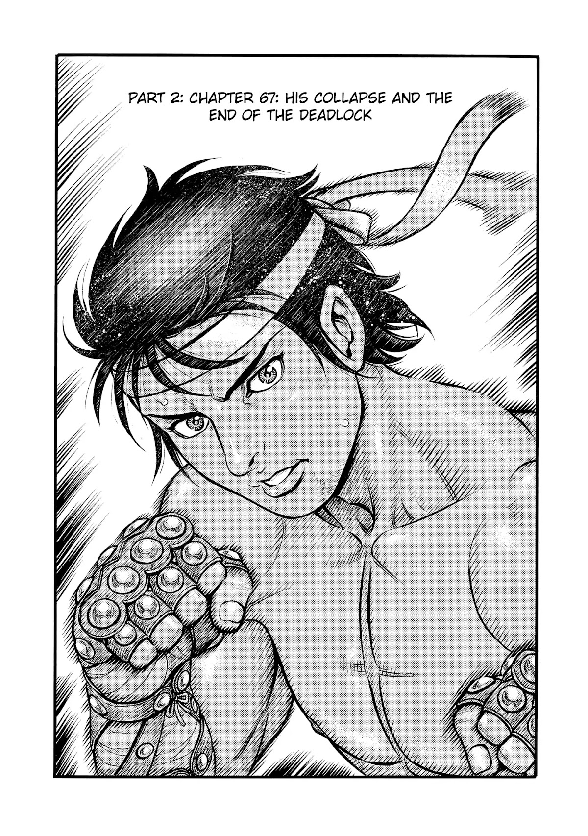 Kendo Shitouden Cestvs Chapter 67 page 1 - Chapter 67: His Collapse, and the End of the Deadlock