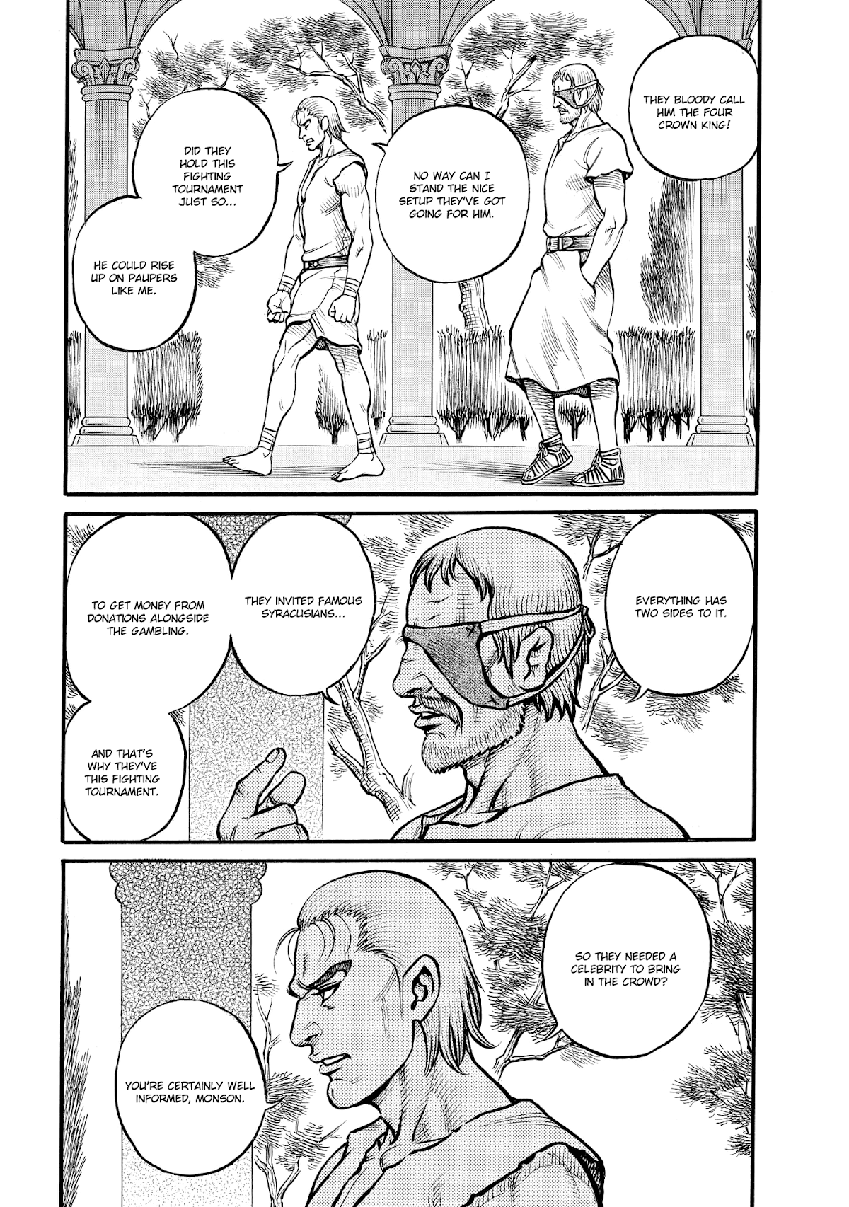 Kendo Shitouden Cestvs Chapter 76 page 3 - Chapter 76: The Starting Signal