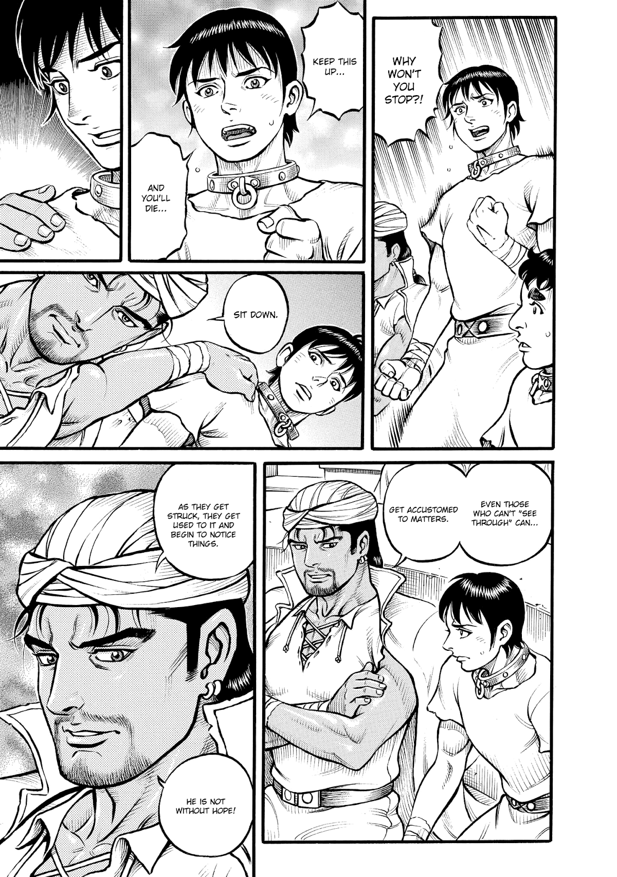 Kendo Shitouden Cestvs Chapter 80 page 7 - Chapter 80: The Inhabitant of Insanity's Astonishing Move