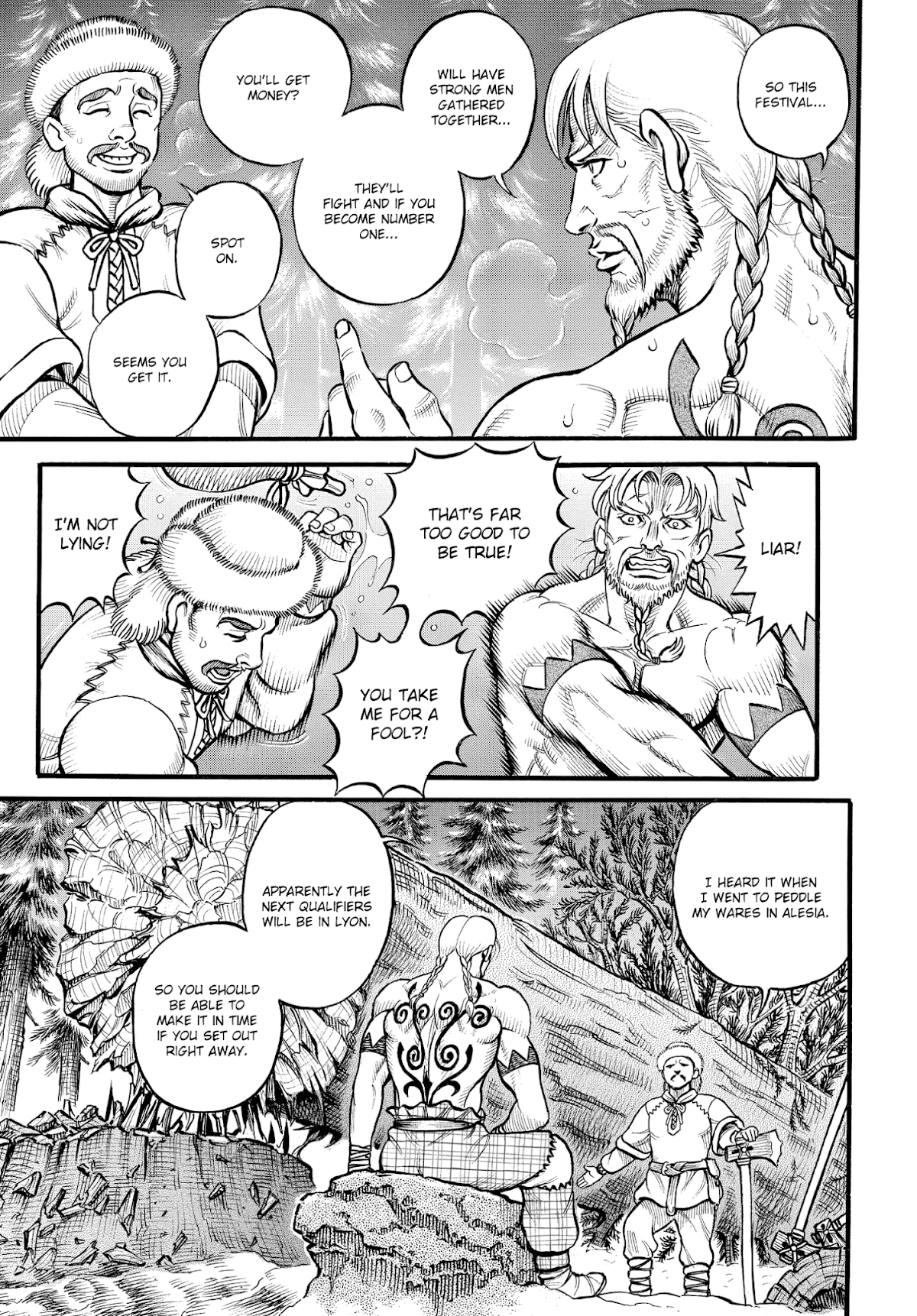 Kendo Shitouden Cestvs Chapter 87 page 6 - Chapter 87: The Northernmost Beach