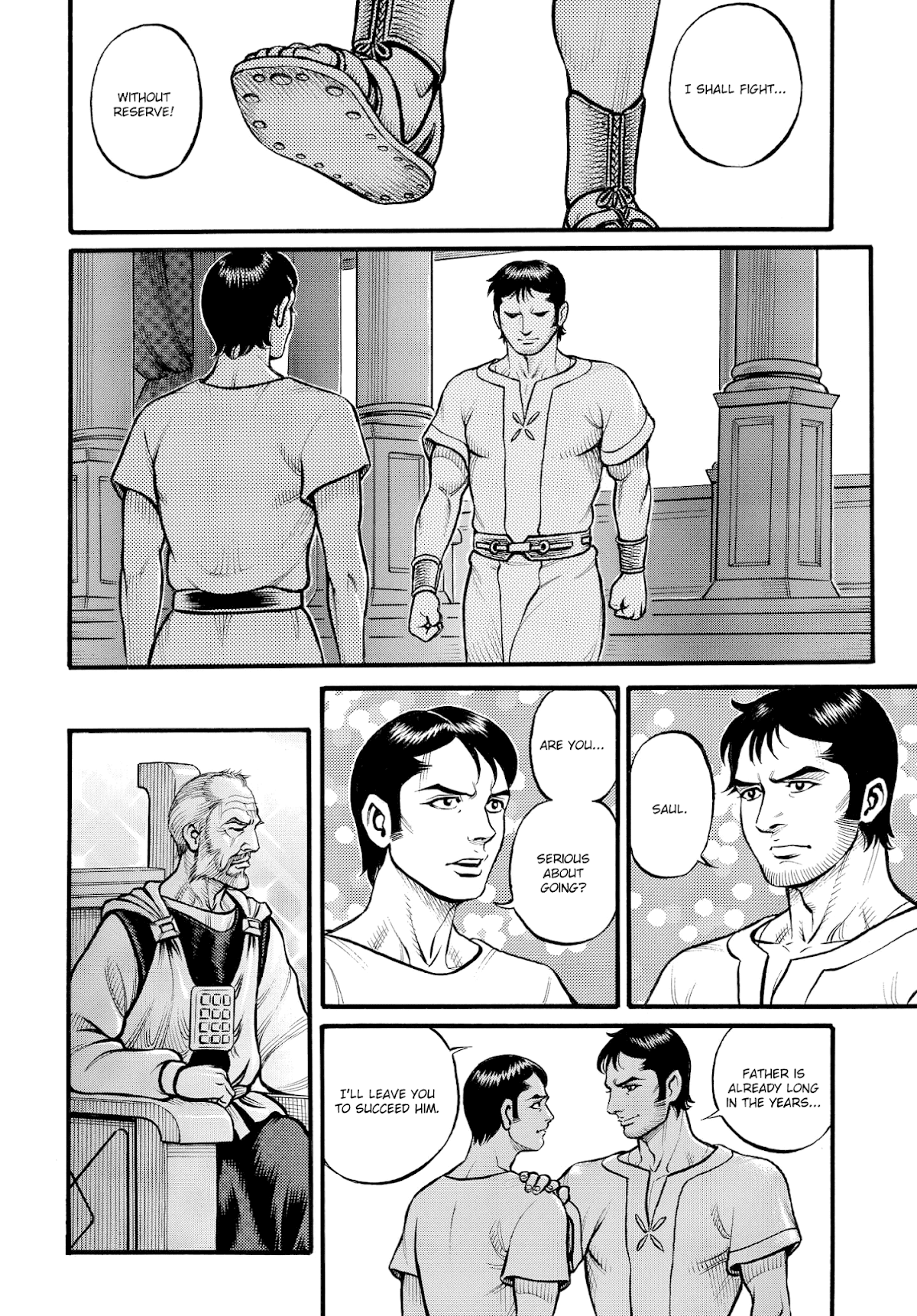 Kendo Shitouden Cestvs Chapter 89 page 10 - Chapter 89: Jerusalem's Prodigal Son