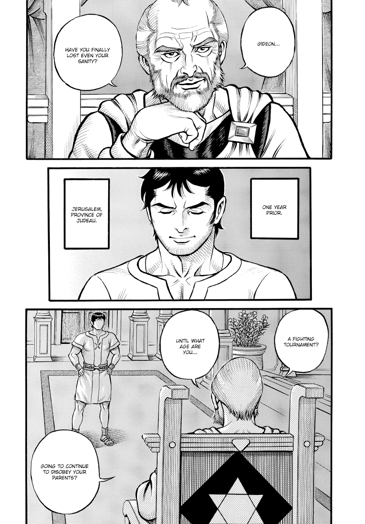 Kendo Shitouden Cestvs Chapter 89 page 2 - Chapter 89: Jerusalem's Prodigal Son