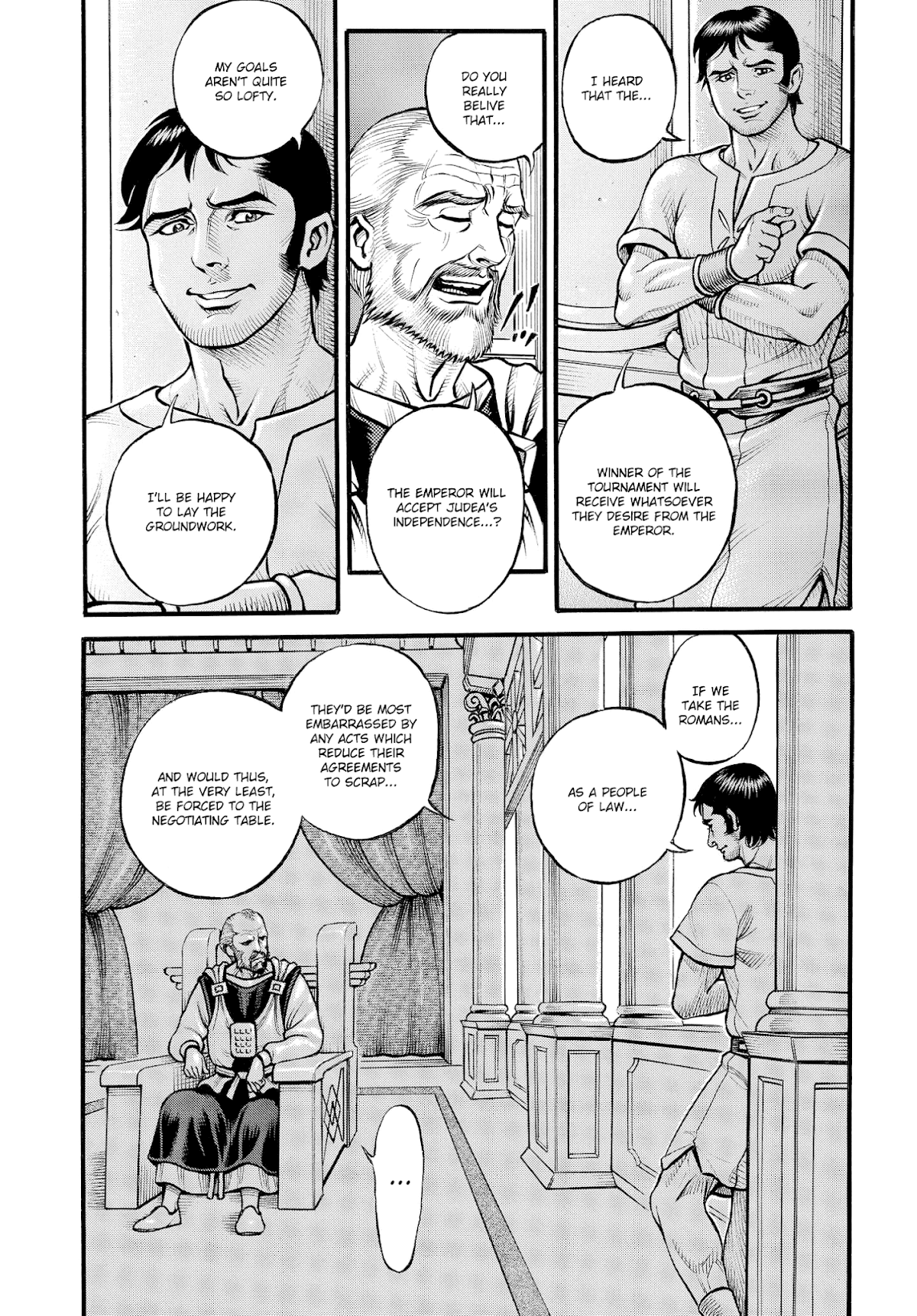 Kendo Shitouden Cestvs Chapter 89 page 7 - Chapter 89: Jerusalem's Prodigal Son