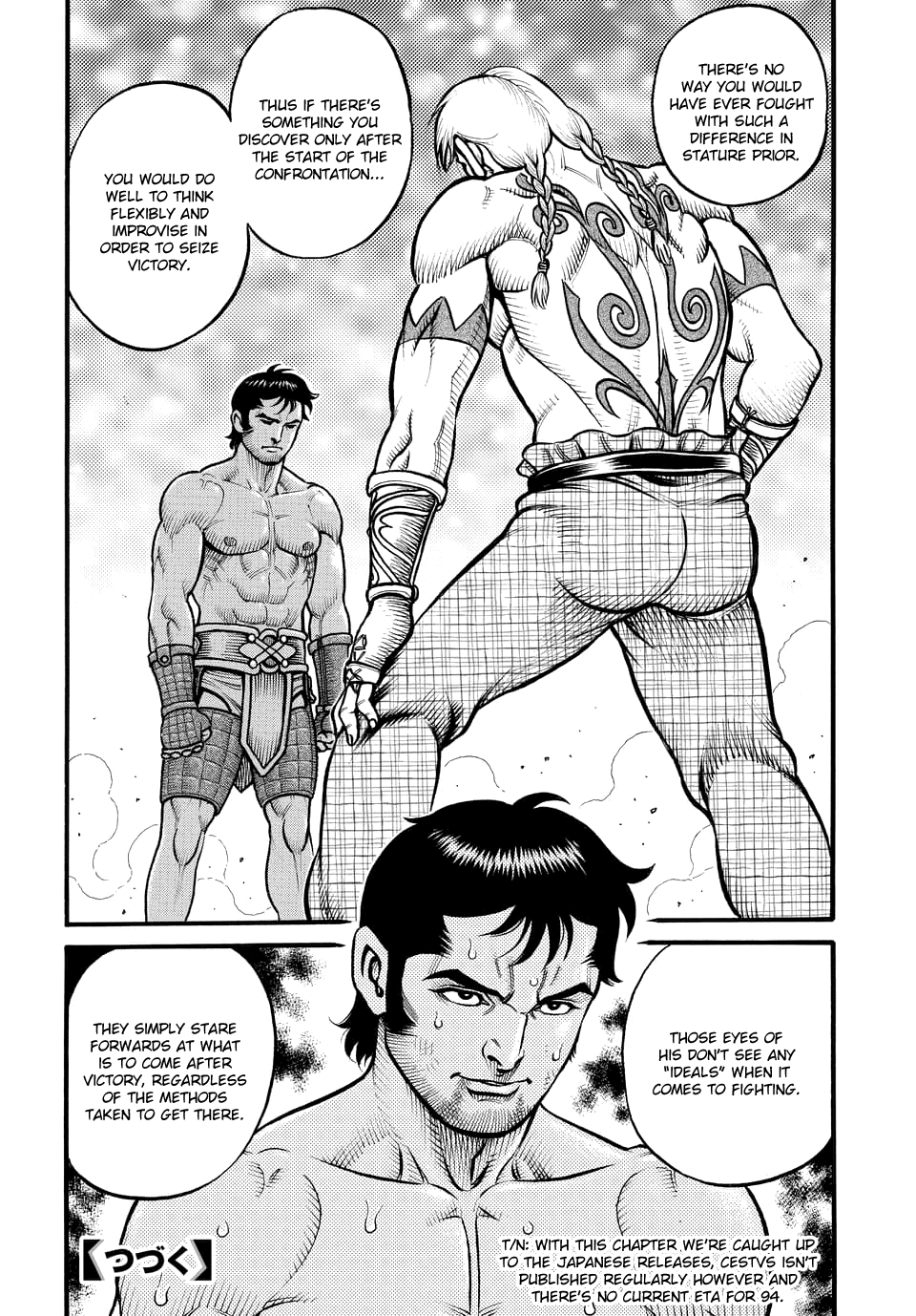 Kendo Shitouden Cestvs Chapter 93 page 13 - Chapter 93: Felling a Great Tree