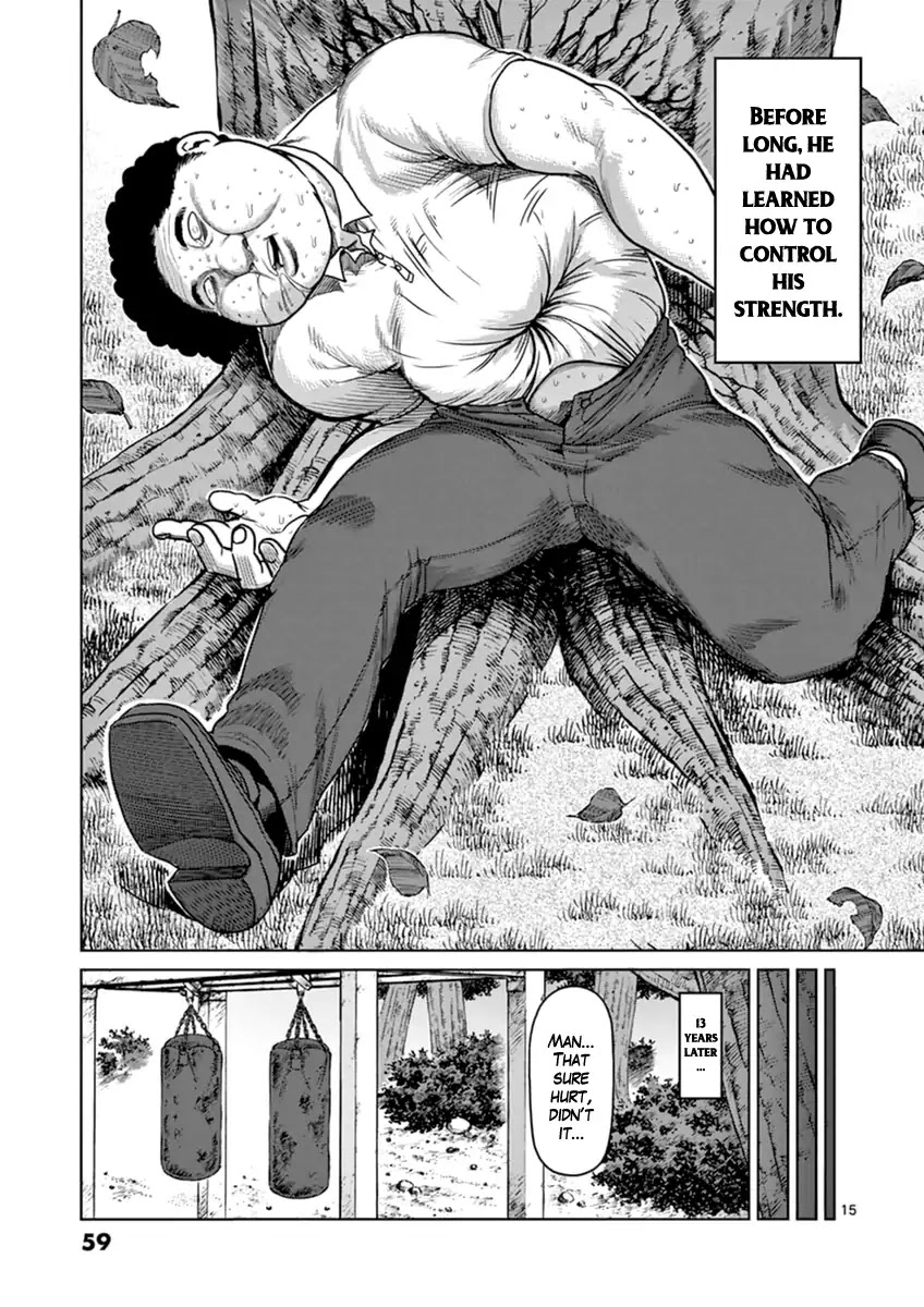 Kengan Asura Zero Chapter 2 page 15 - Chapter 2: The Wild Tiger
