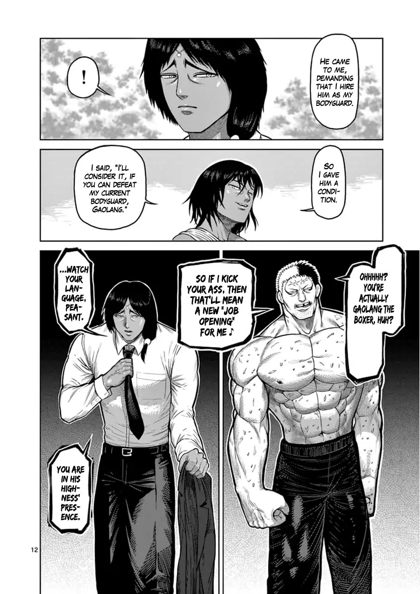 Kengan Asura Zero Chapter 3 page 12 - Chapter 3: The Thai God of War